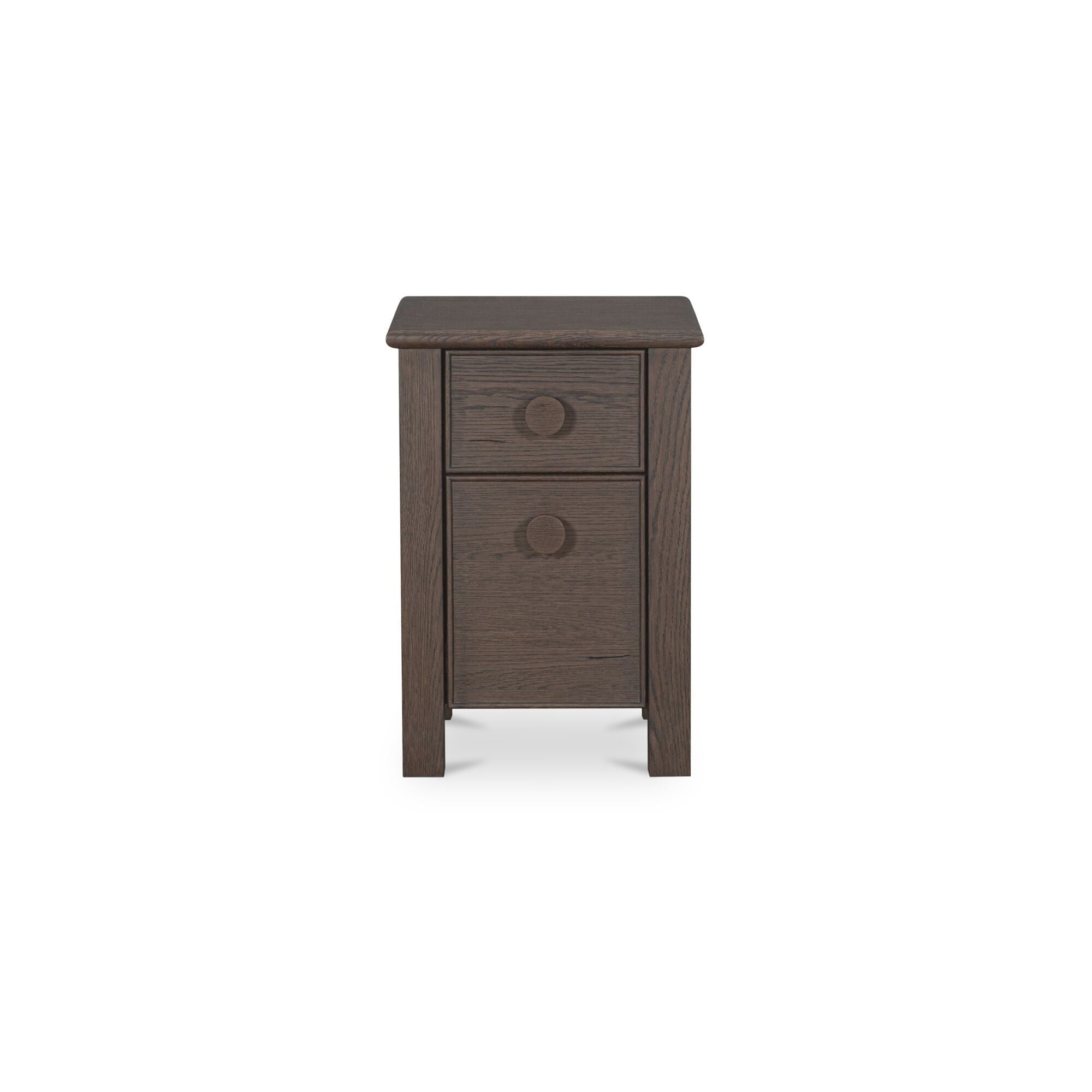 Loren - Small Nightstand - Dark Brown