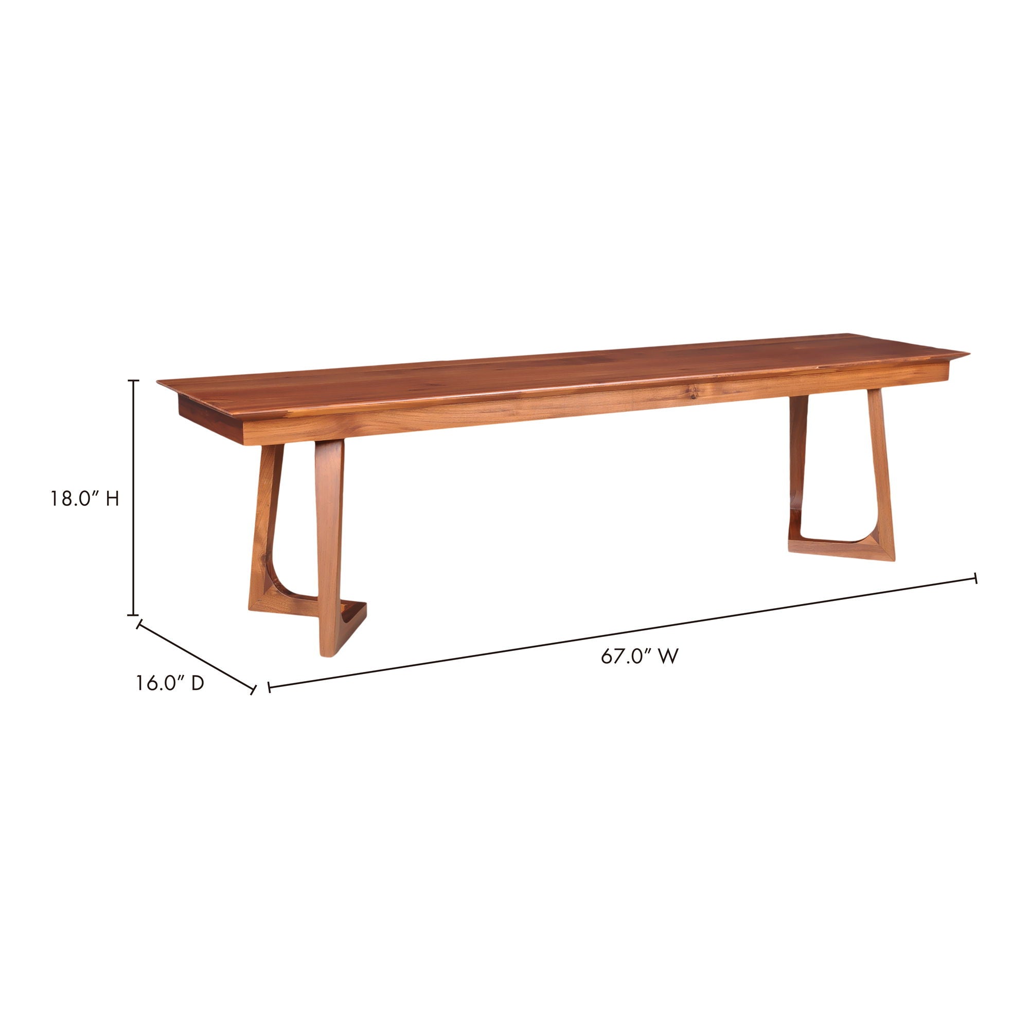 Godenza - Bench - Walnut