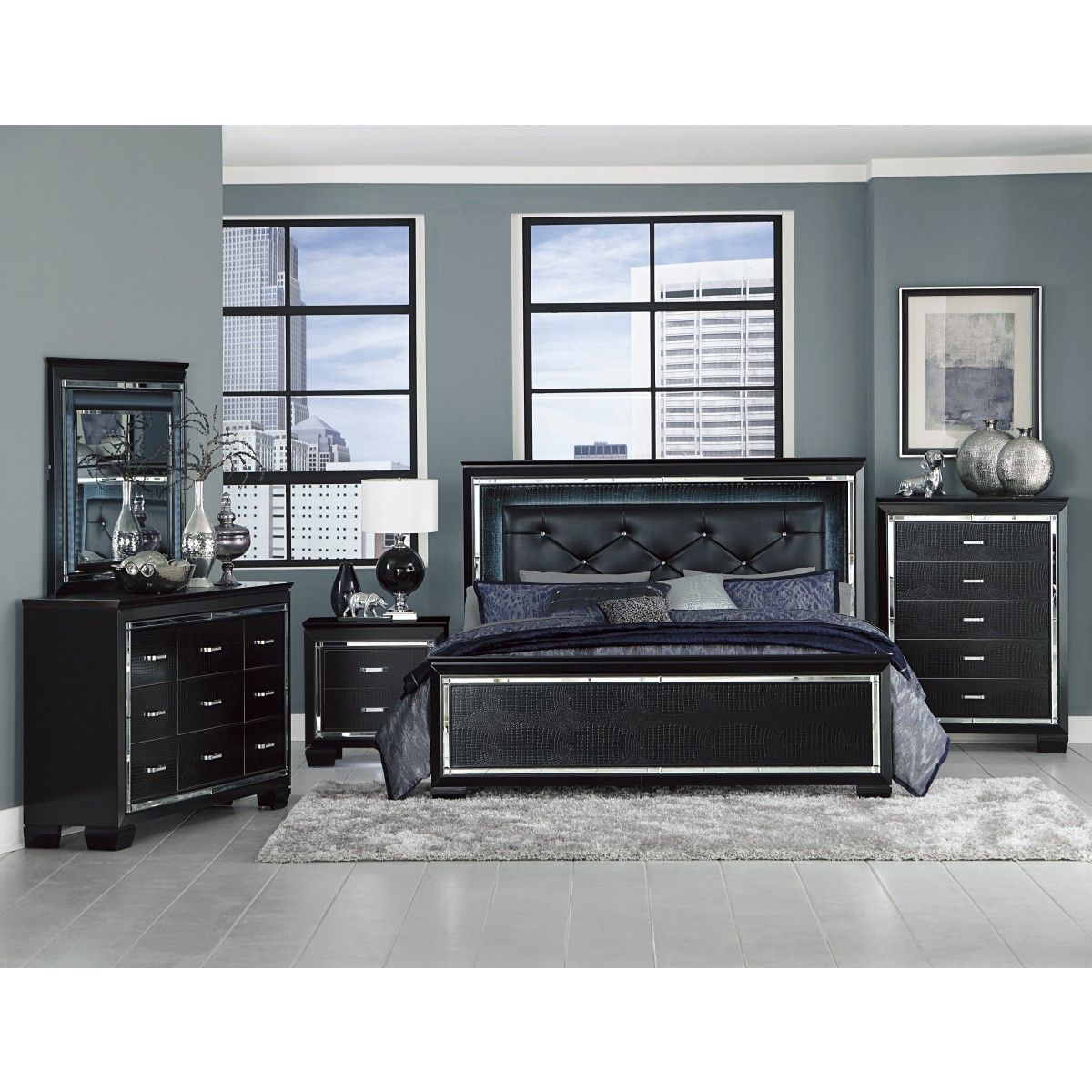 Allura - Bed, LED Lighting