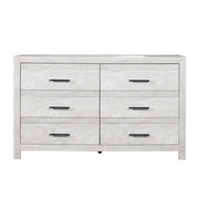 6 Drawer Dresser - Natural / Rustic