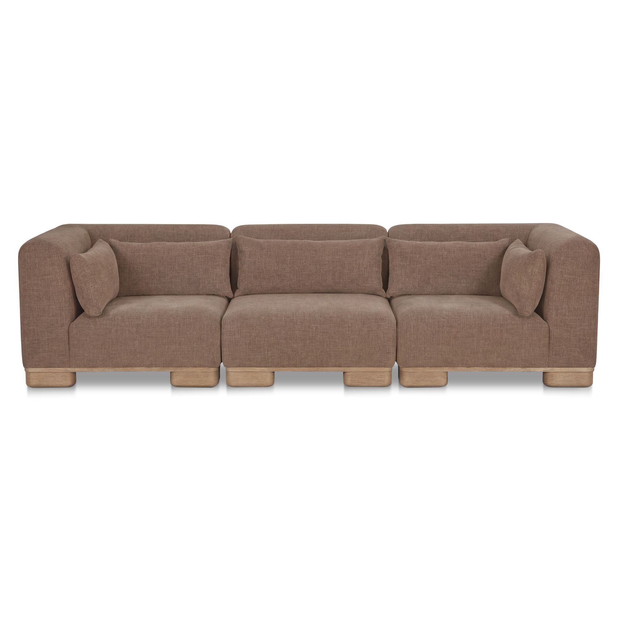 June - Modular Sofa - Dark Brown