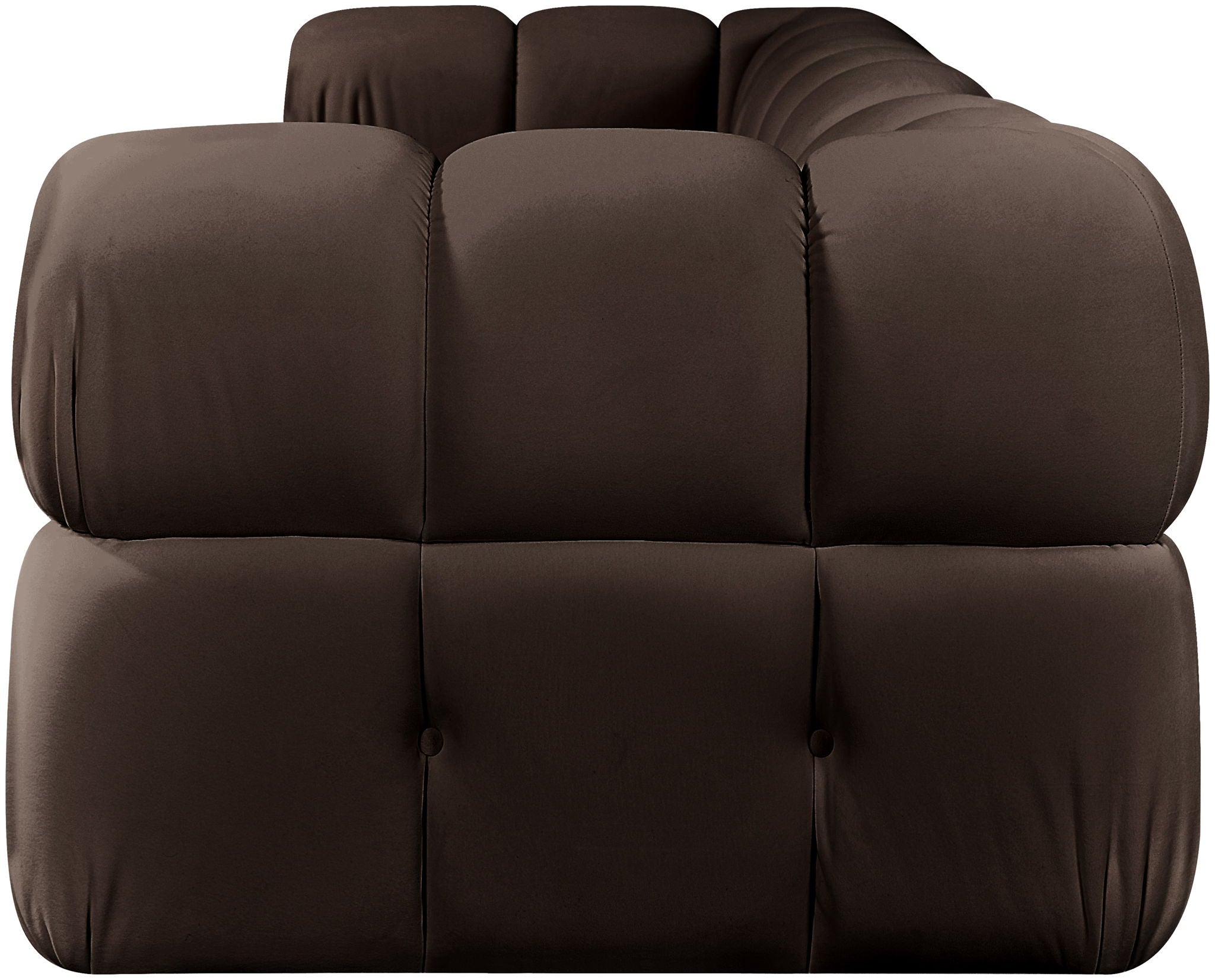 Orin - Velvet Performance Fabric Upholstered 3 Piece Modular Sofa