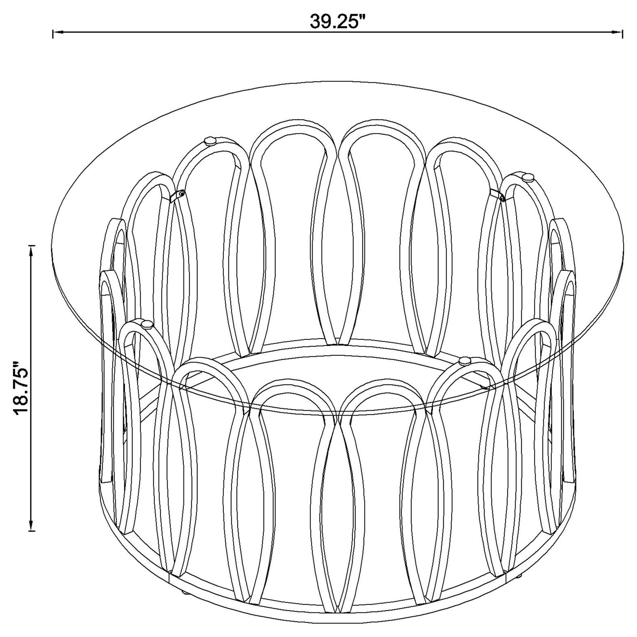 2 Piece Coffee And End Table Set - Chocolate