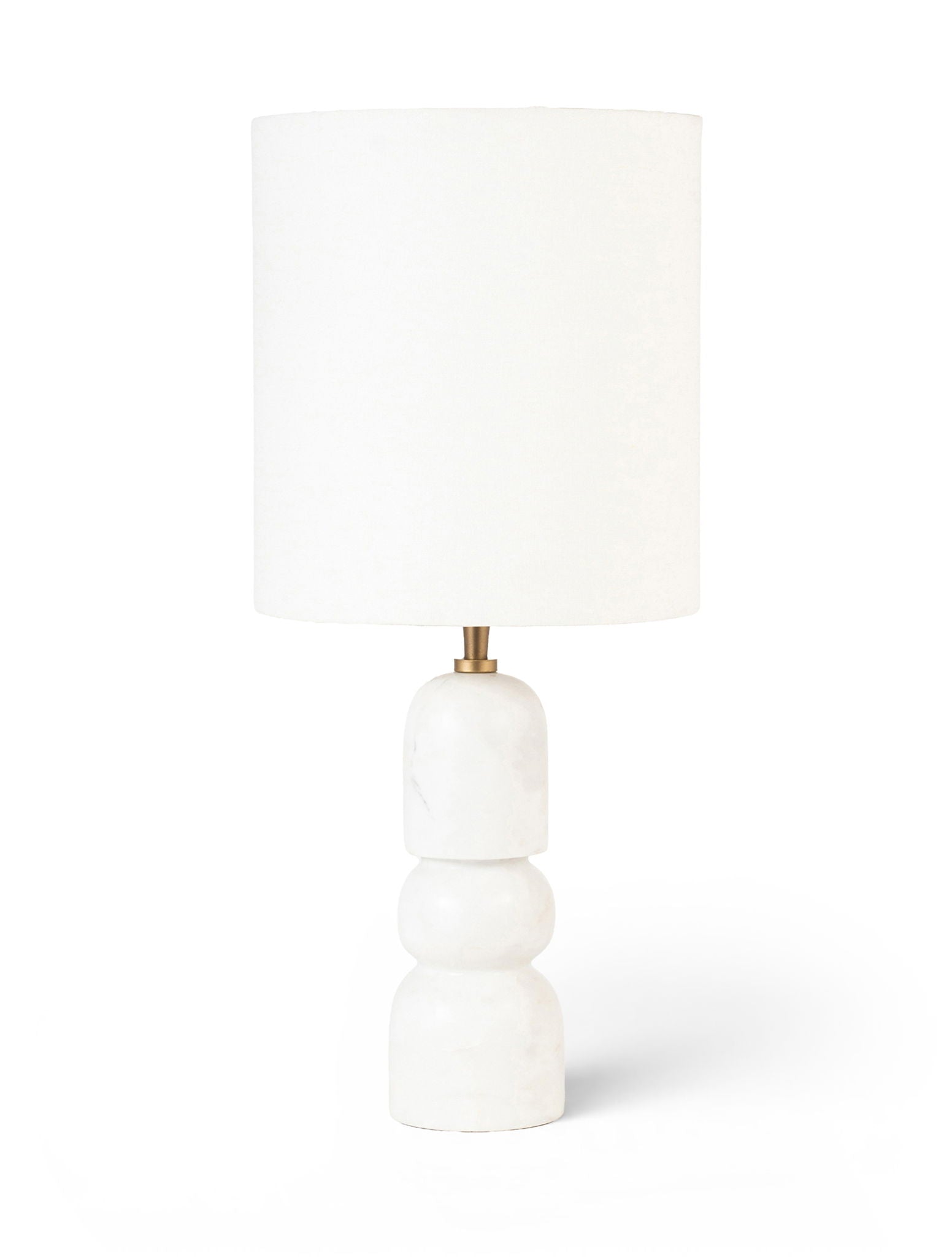 Paros - Base And Linen Textured Fabric Shade Table Lamp