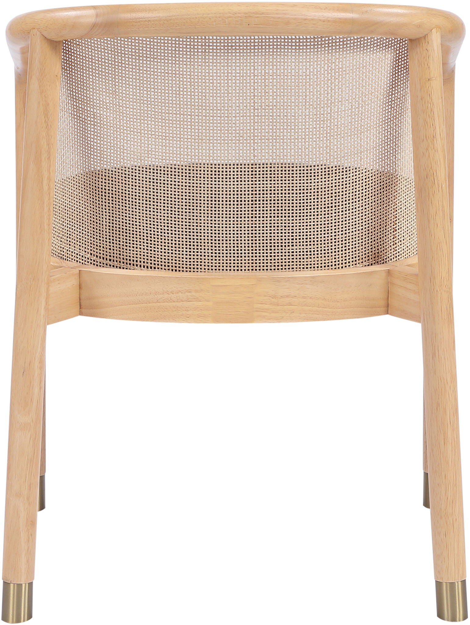 Sylvan - Vegan Leather Dining Chair (Set of 2) - Natural Frame