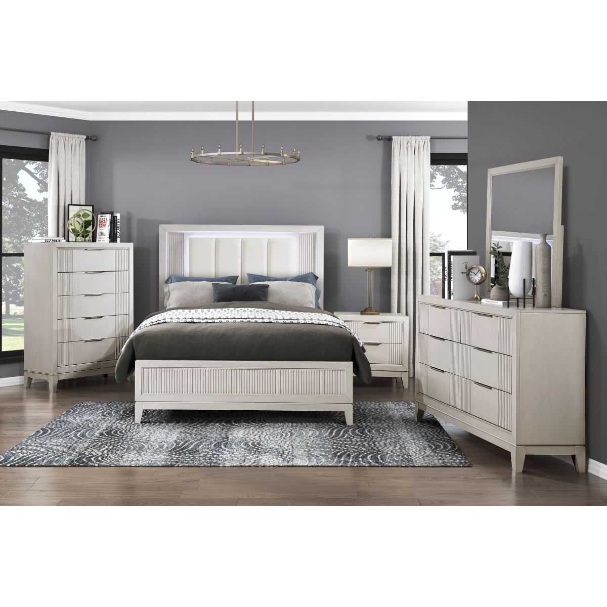 Florence - Nightstand - White