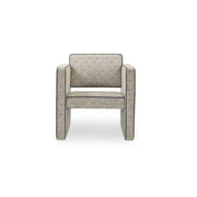 Harris - Accent Chair - Black / Beige Weave