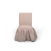 Gertrude - Striped Linen Dining Chair