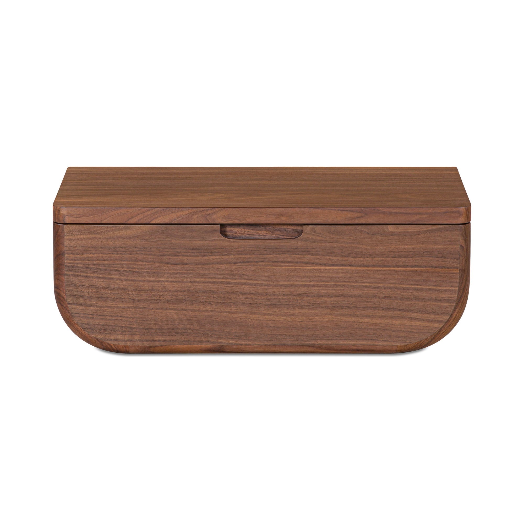 Hettie - Floating Nightstand - Dark Brown