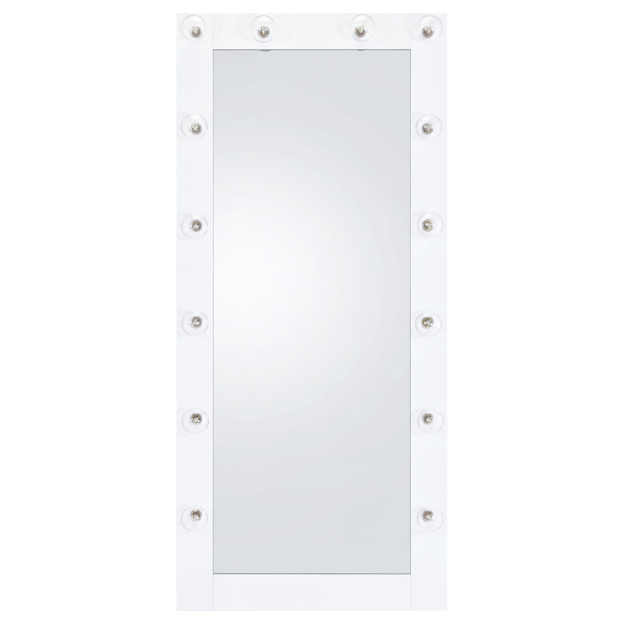 Theron - Floor Mirror With LED Lighting