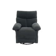 Swivel Rocker Recliner Chair With Manual Recline For Living Room