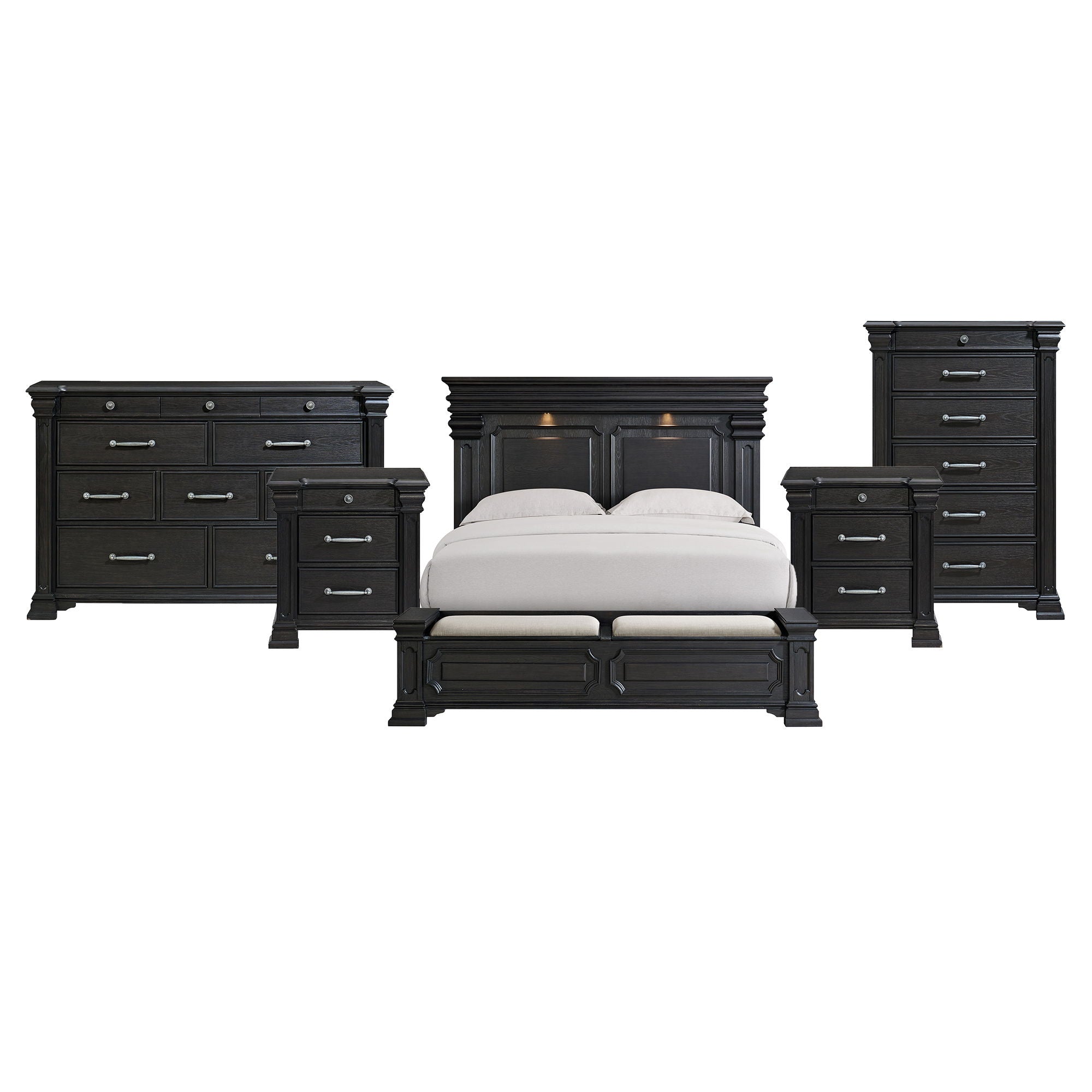 Kings Court - Storage Bedroom Set