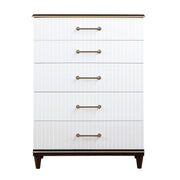 Niles - Chest - White / Cherry