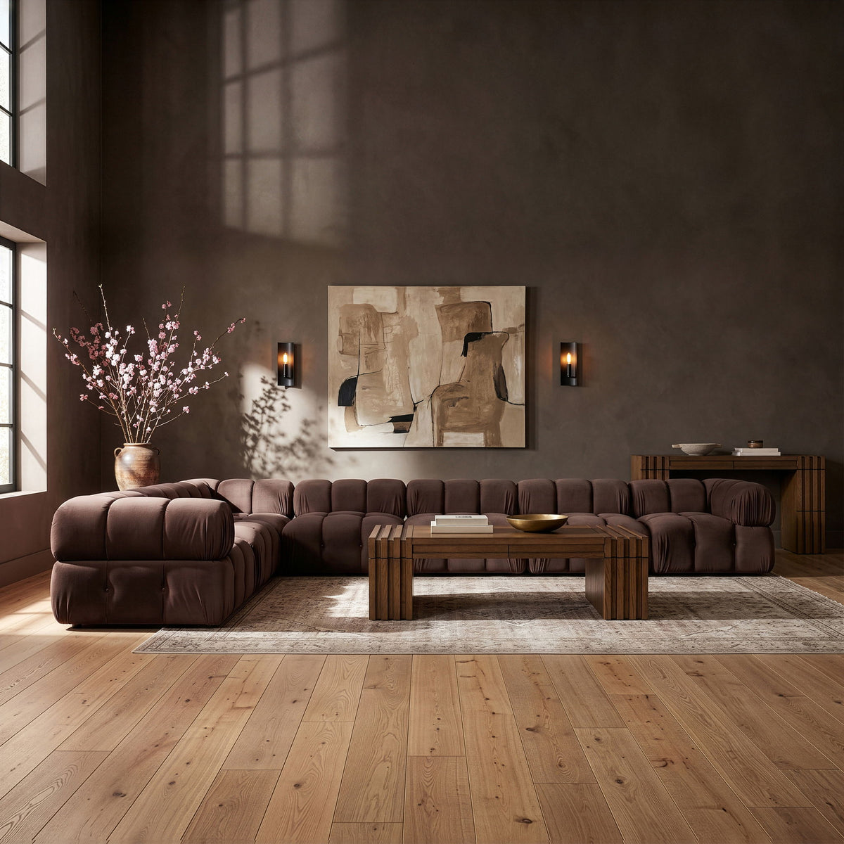 Orin - 7 Piece Modular Sectional (4 Modular Chairs, 3 Corner Chairs)