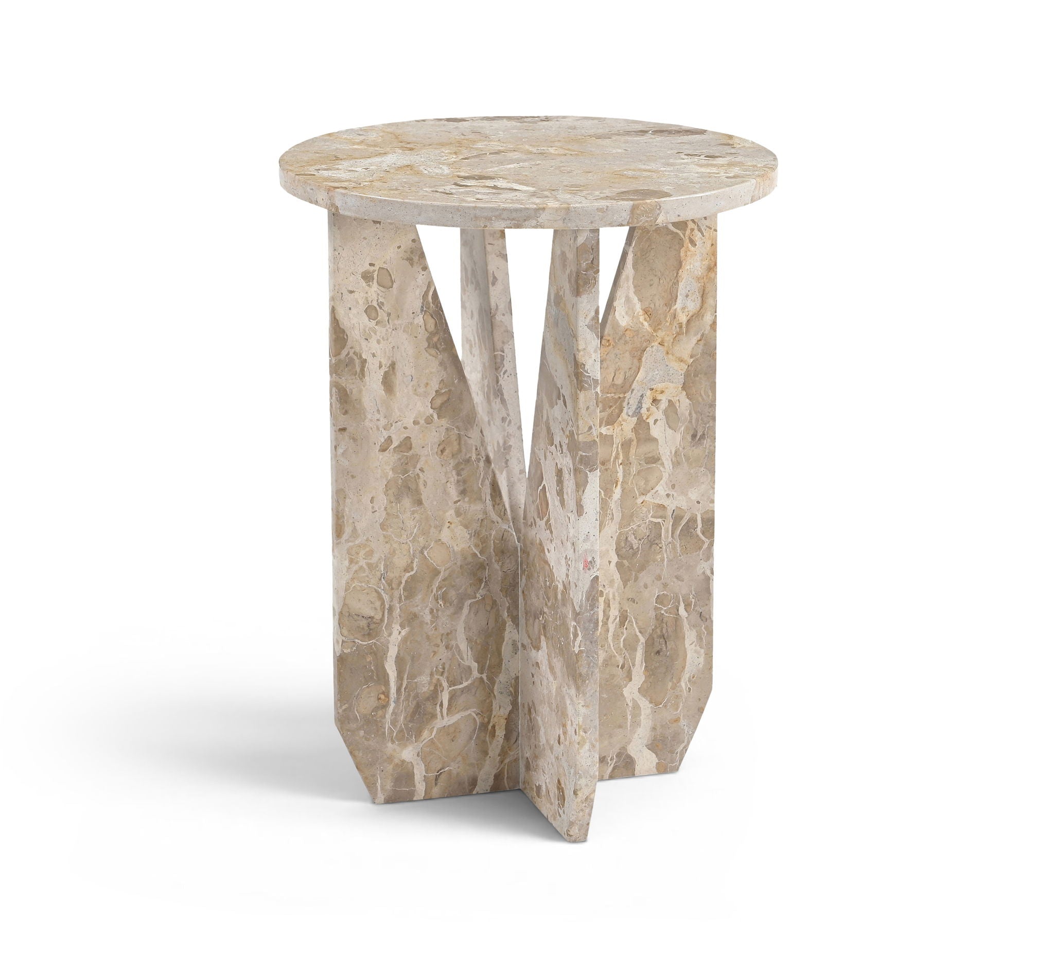 Alba - Genuine Marble End / Side Table