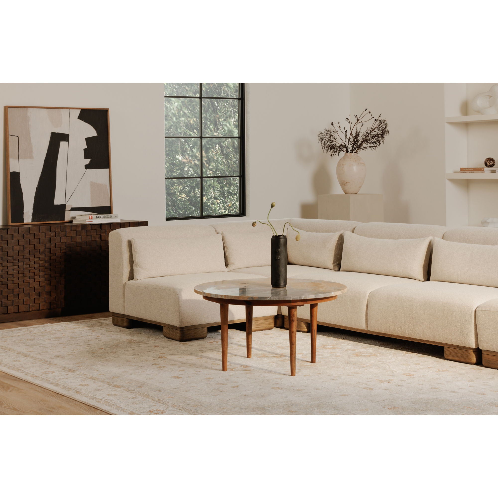 June - Slipper Chair - Oatmeal