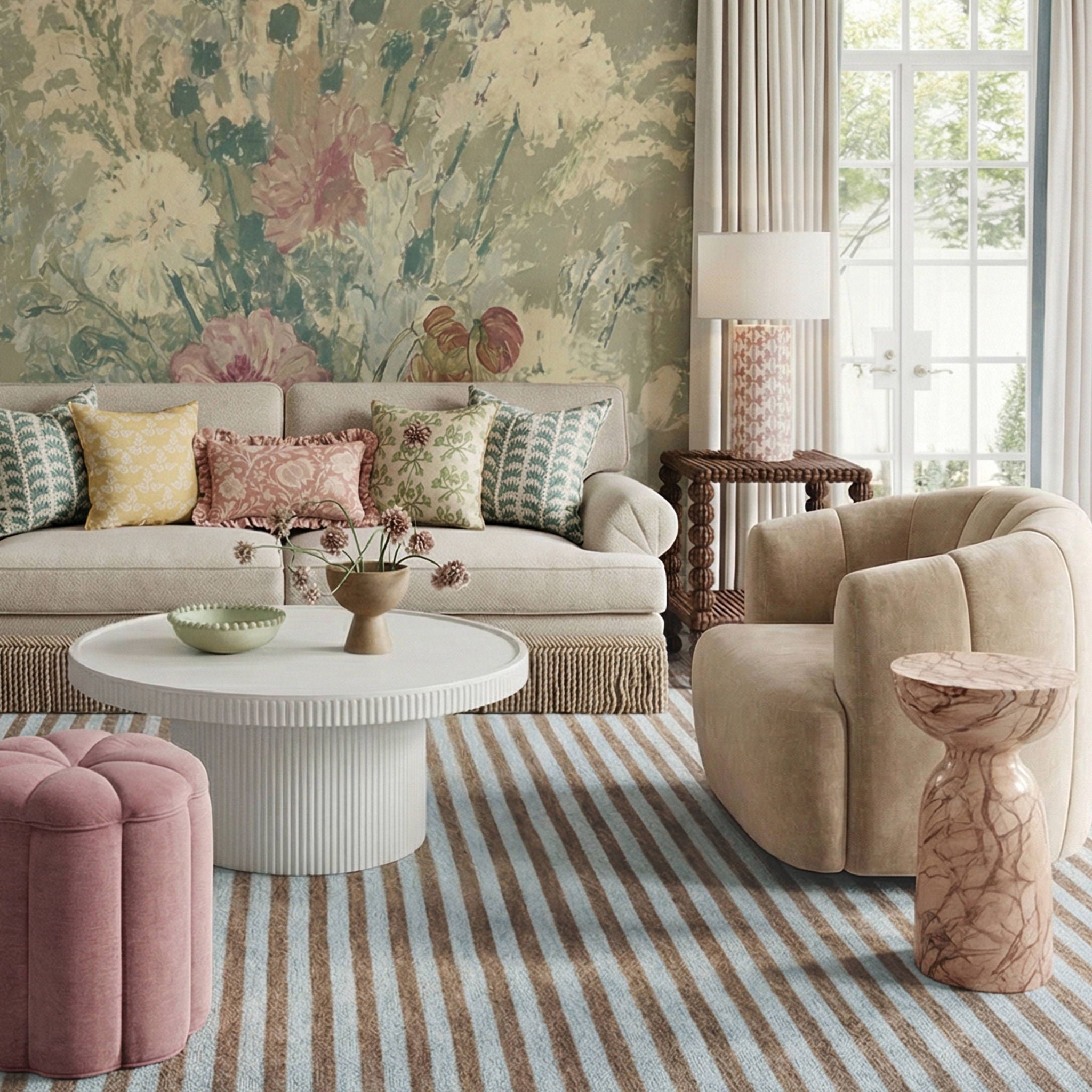 Jasmine - Swivel Accent Chair