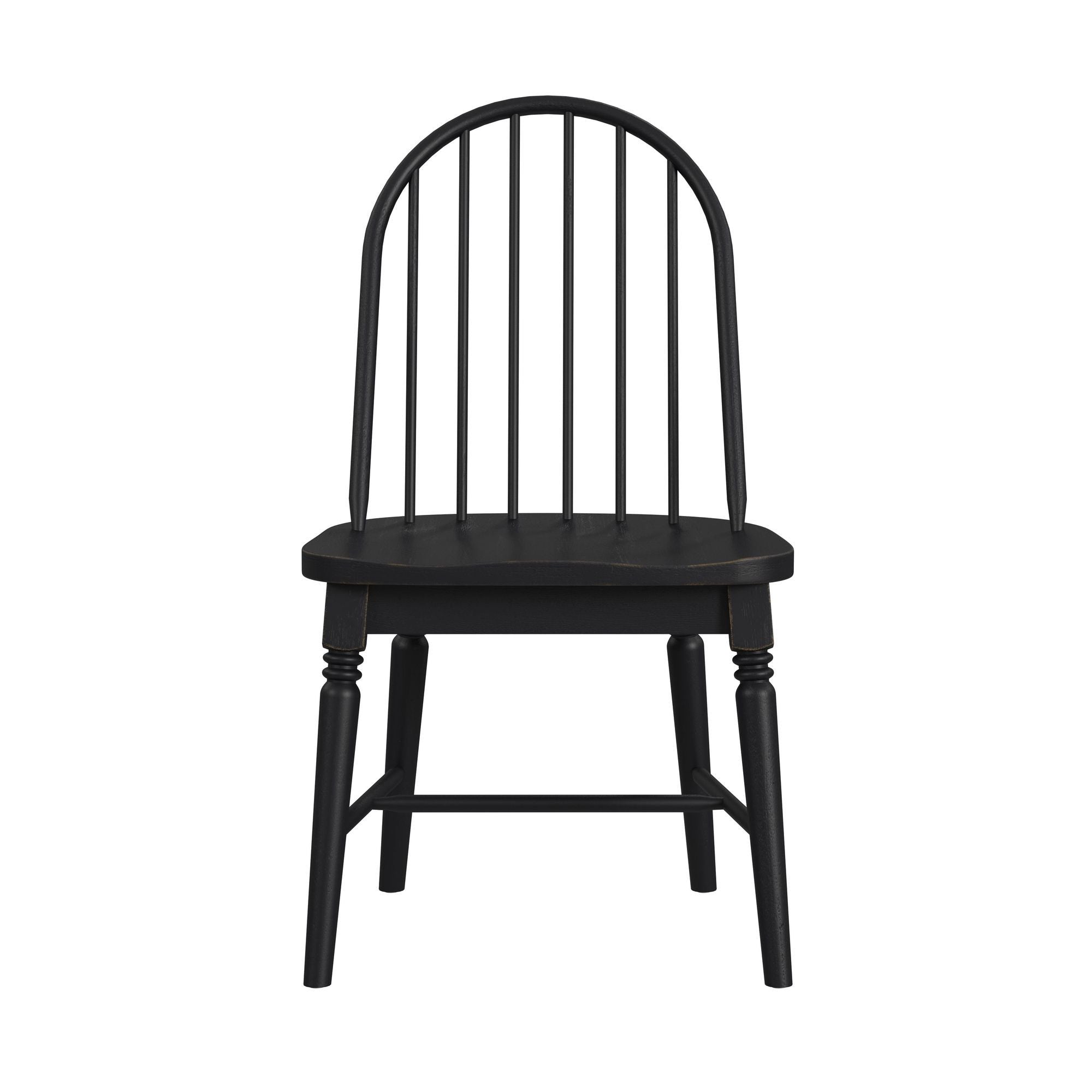 Heritage & Home - Windsor Side Chair (Set of 2) - Black