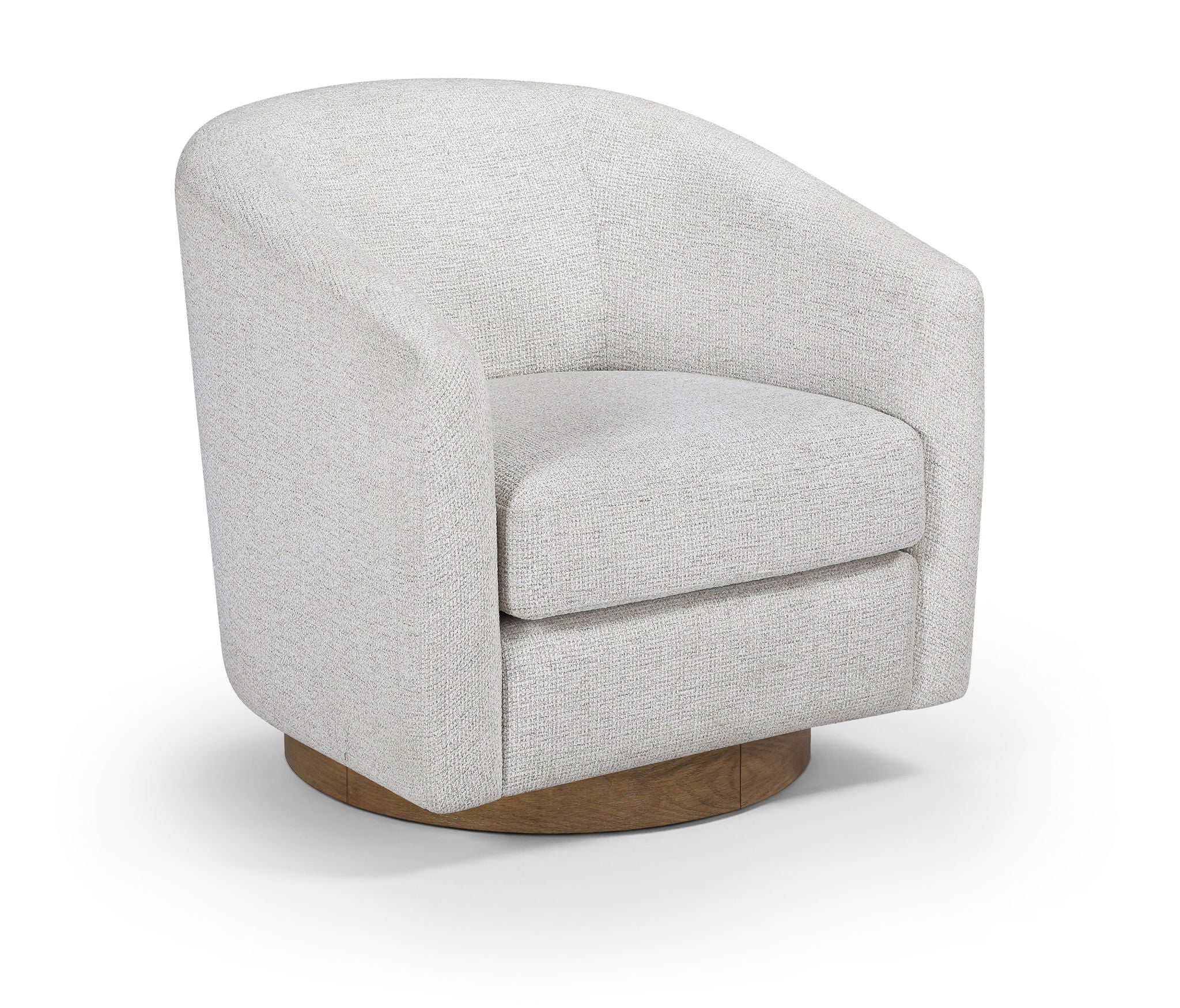 Modra - Performance Fabric Upholstered Swivel Accent Chair