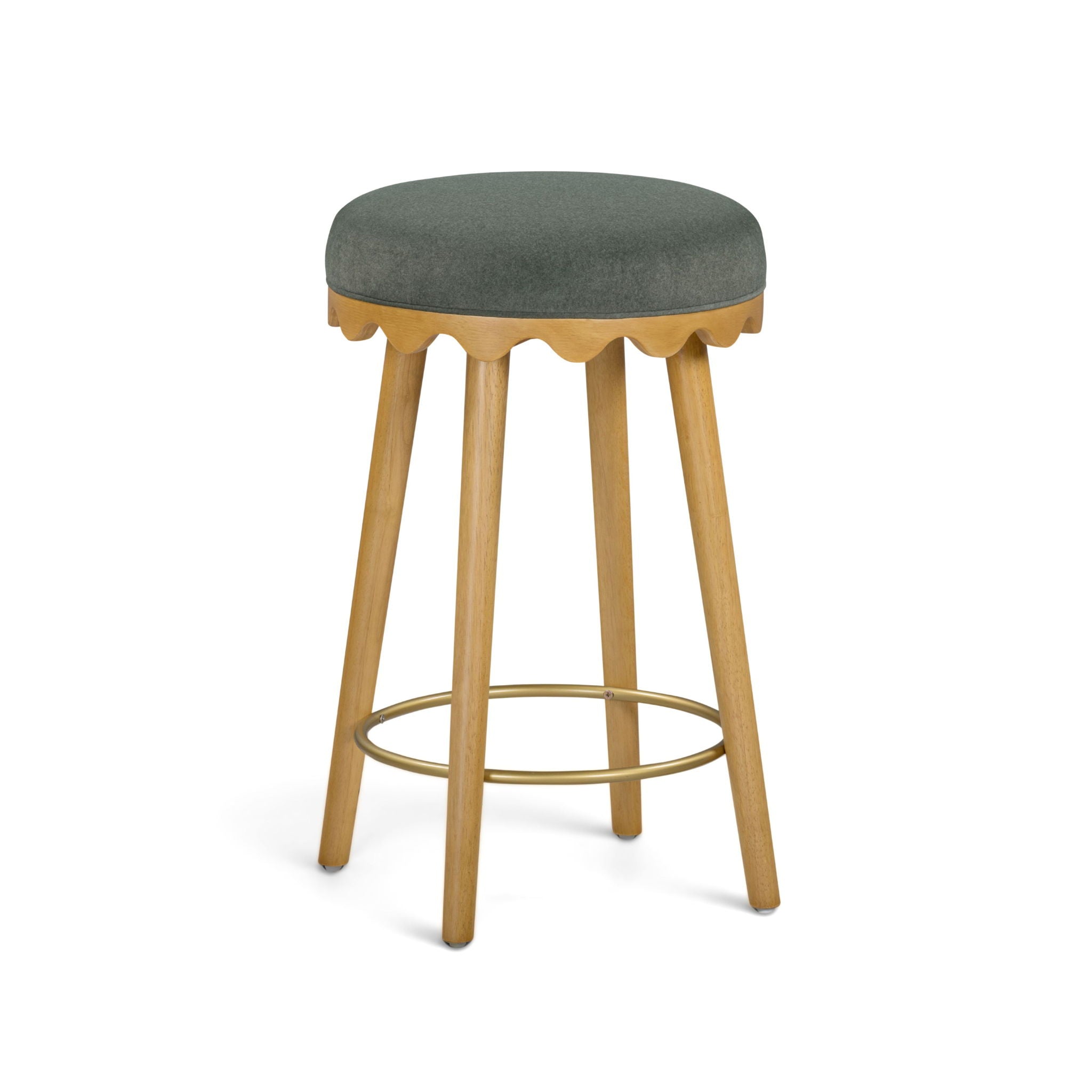 Oodle - Performance Vegan Mohair Stool