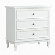 3 Drawer Dresser - White