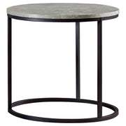 End Table - Gray / Gunmetal