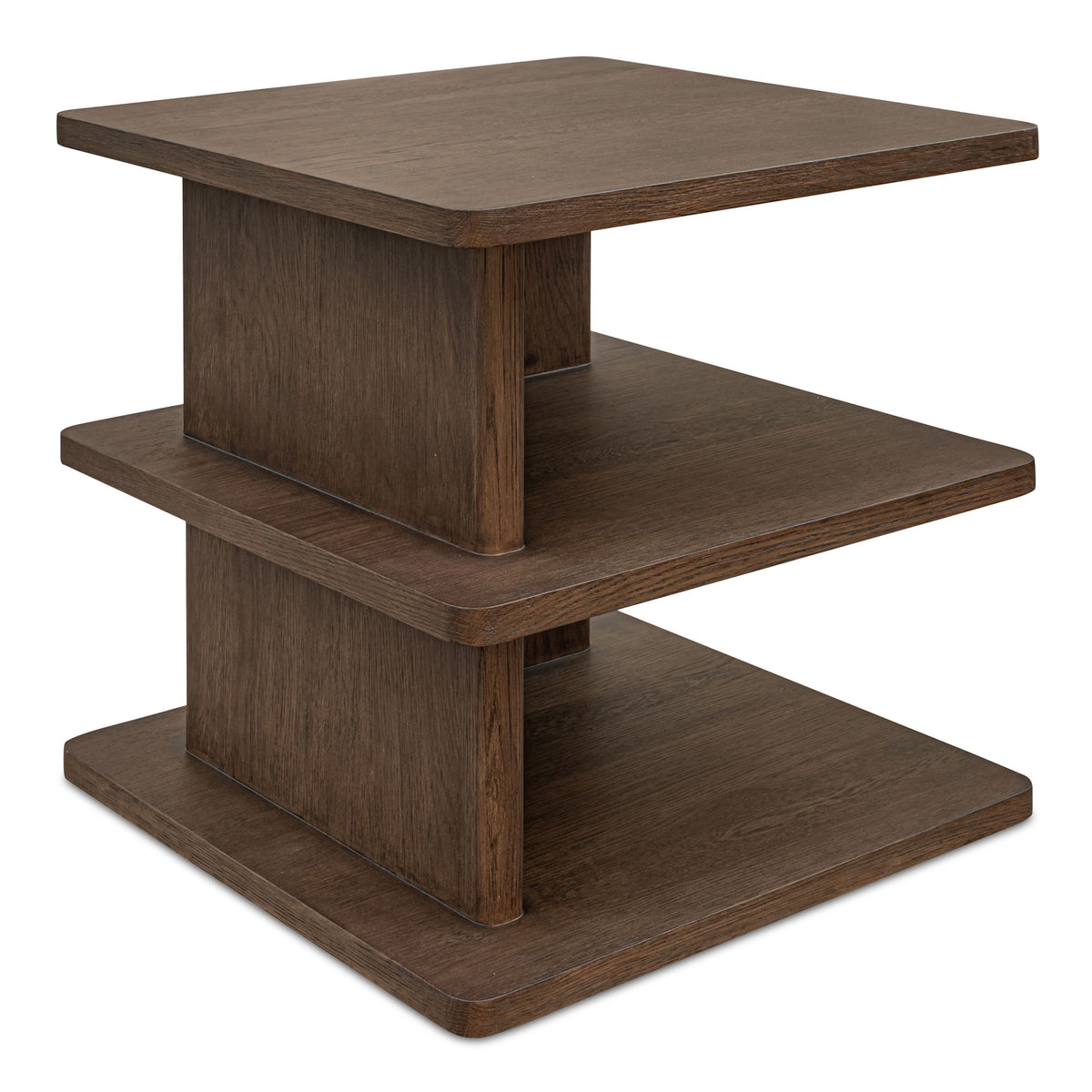 Casey - Side Table - Dark Brown
