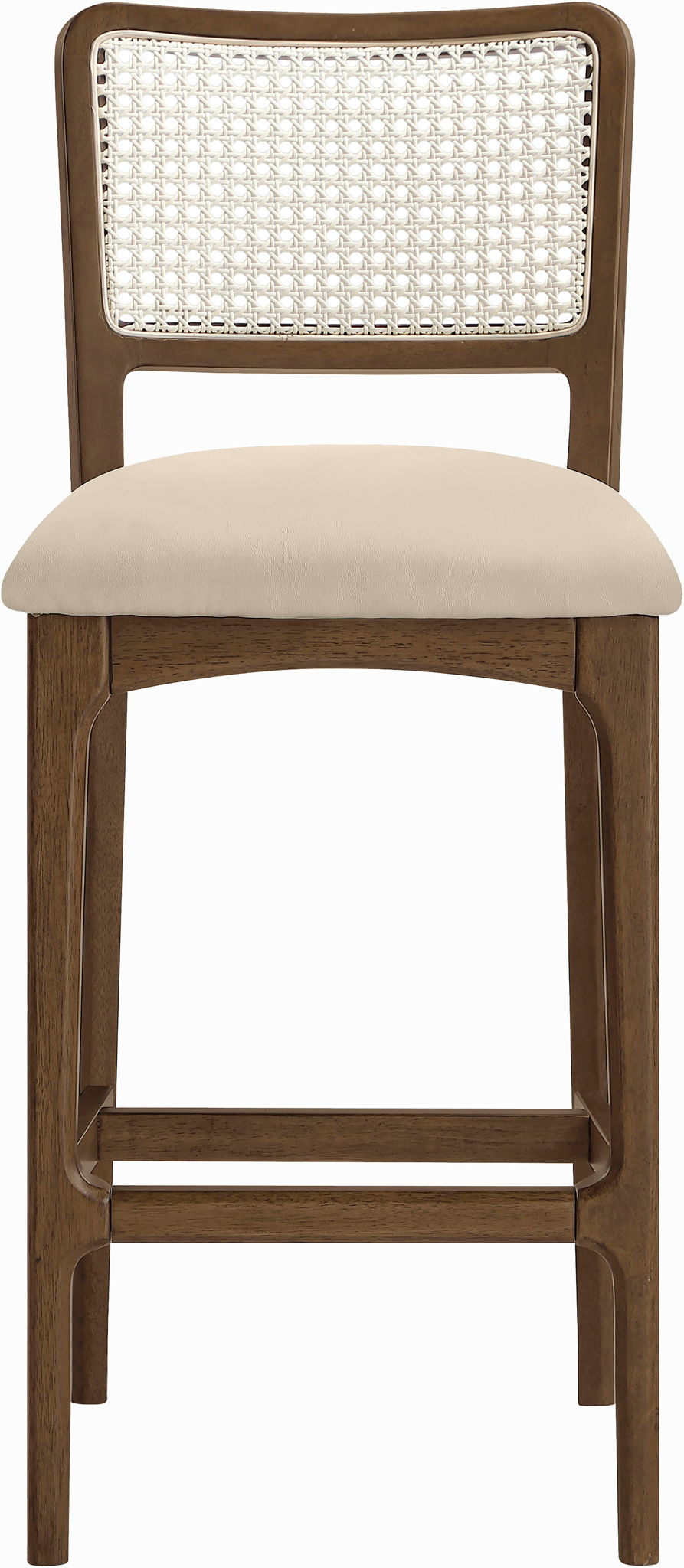 Atrium - Upholstered Bar Stool (Set of 2) - Brushed Brown Frame