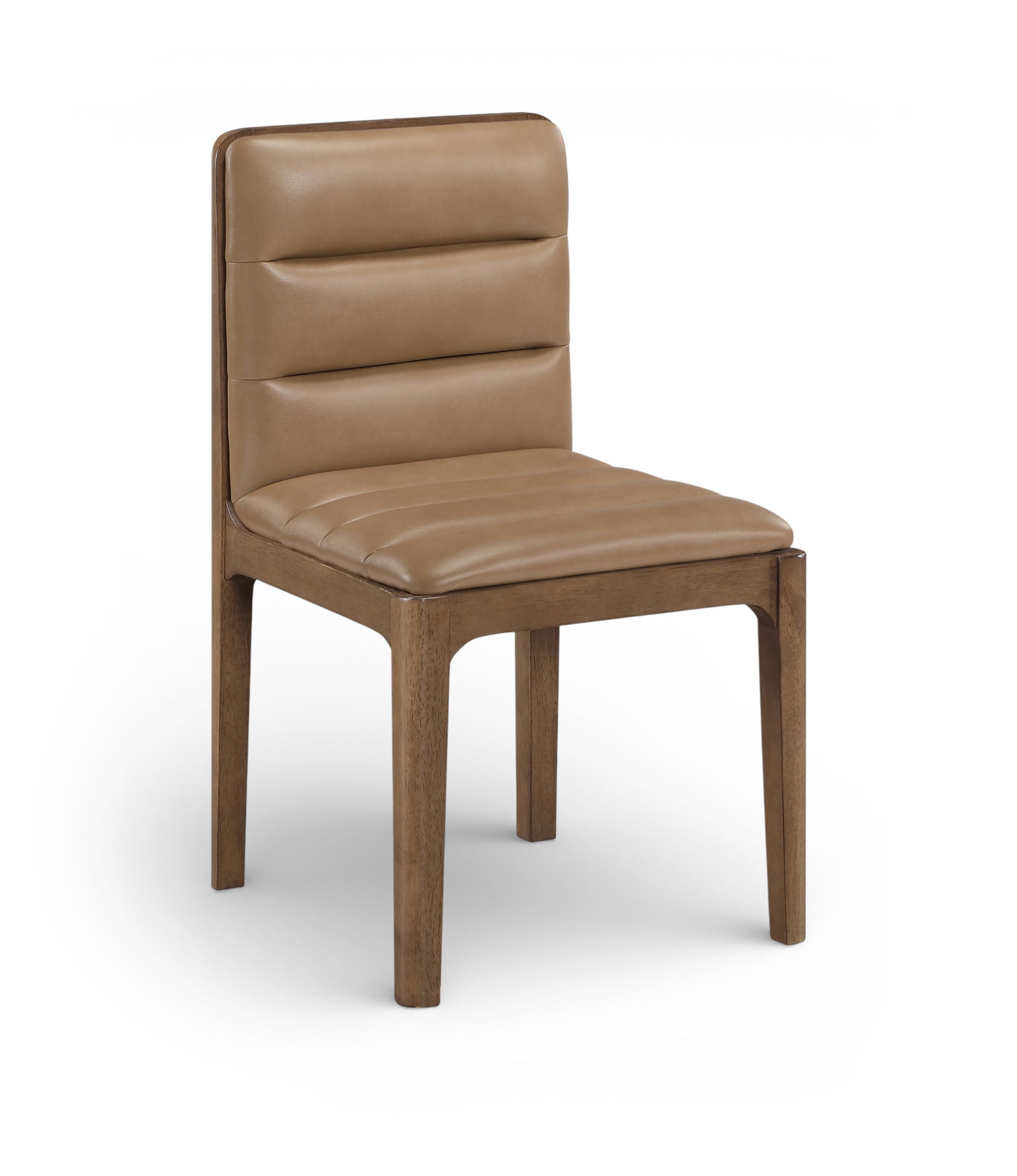 Ellis - Vegan Leather Upholstered Dining Chair (Set of 2) - Tan