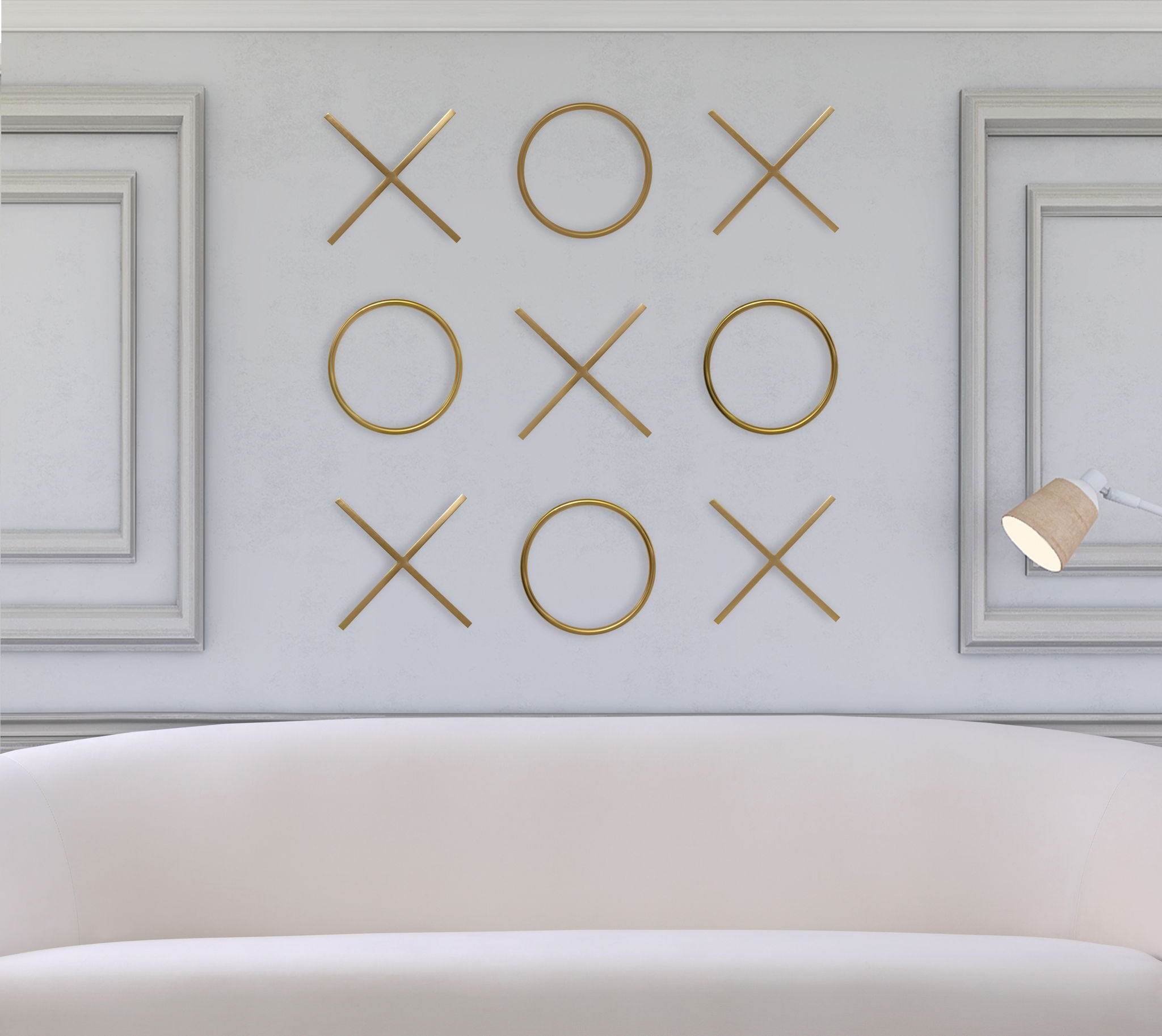 XOXO - Steel Wall Decor