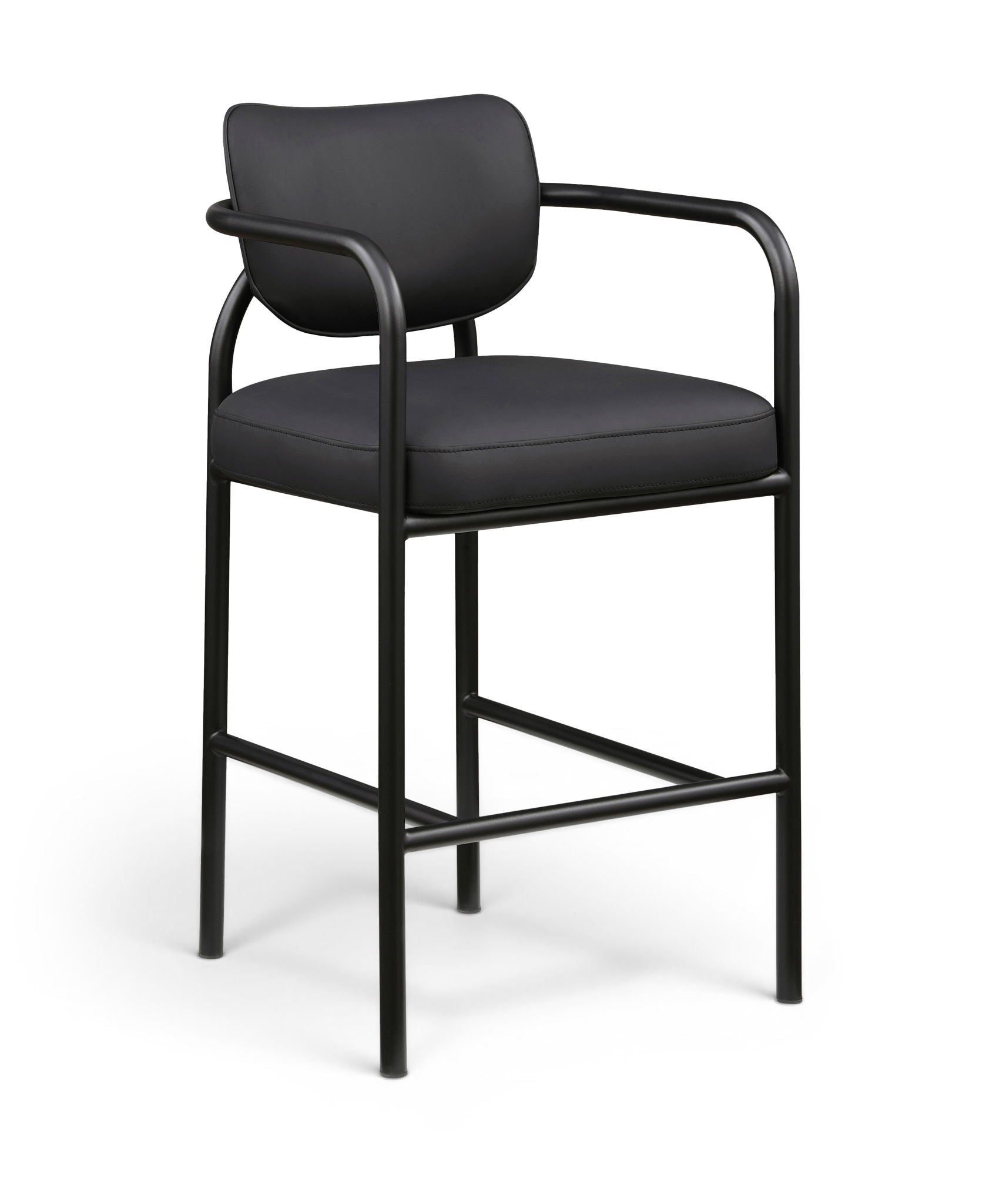 Serava - Vegan Leather Upholstered Bar Stool