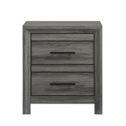 Denver - 2 Drawer Nightstand - Gray