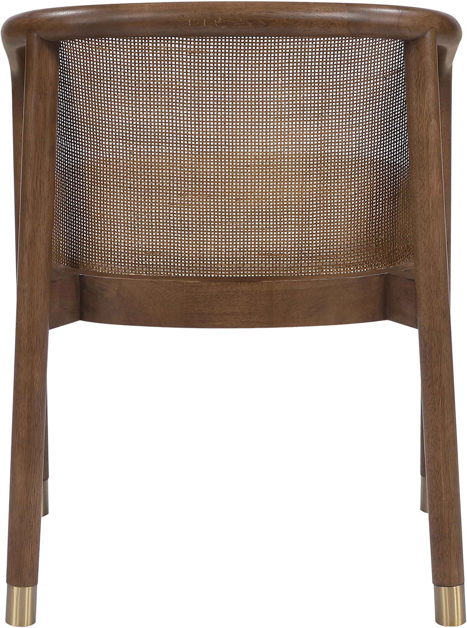 Sylvan - Vegan Leather Dining Chair (Set of 2) - Brown Frame