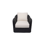 Bodhi - Outdoor Swivel Accent Chair - Charcoal / Gray