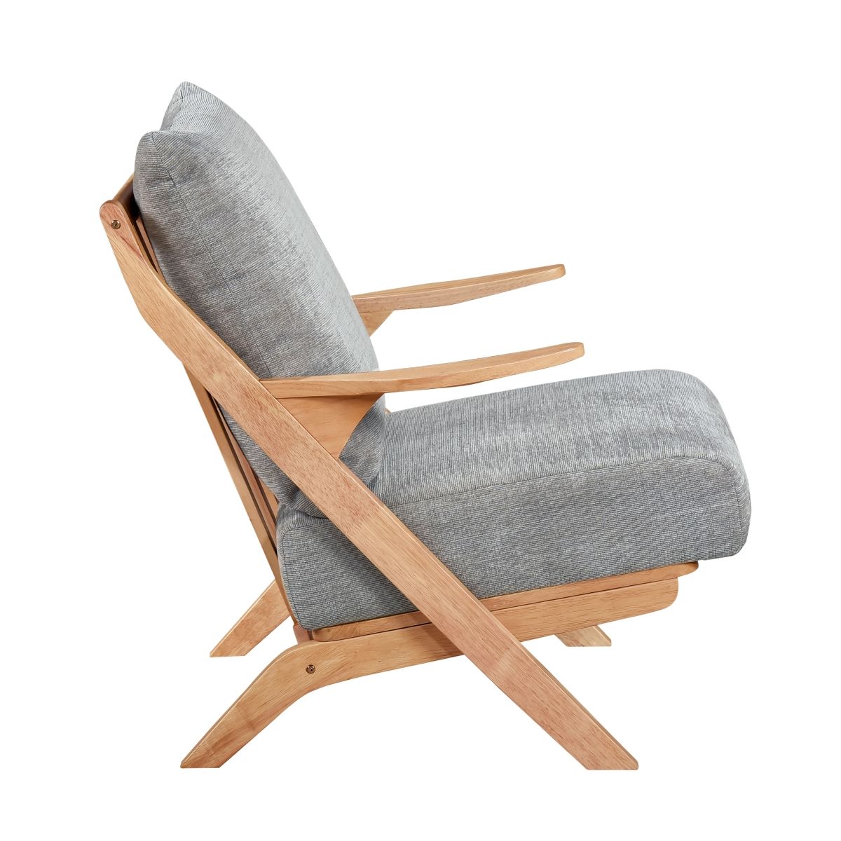 Lennox - Accent Chair - Light Brown Frame