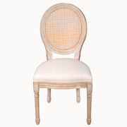 French Country Dining Chairs & Round Back (Set of 2)