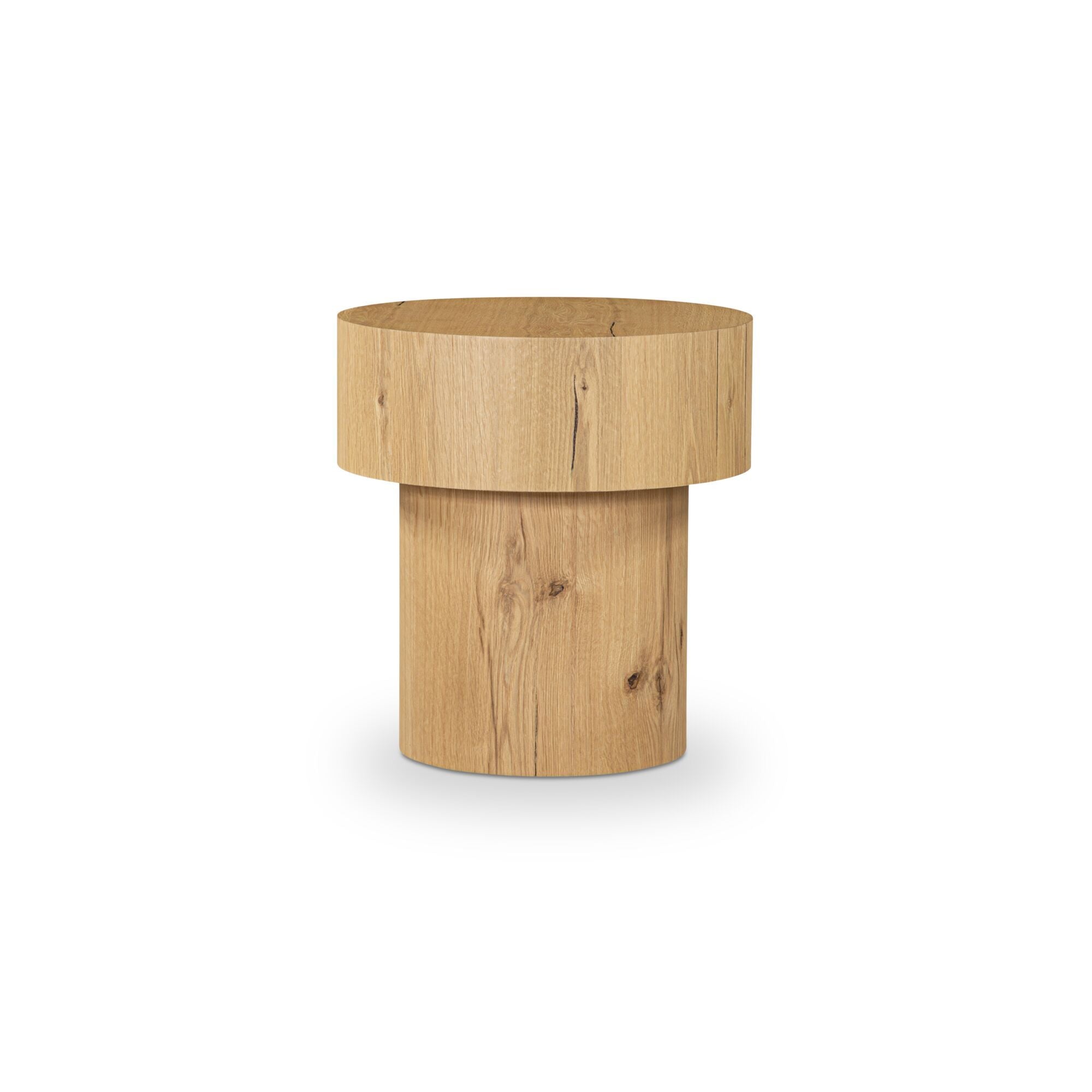 Corey - Side Table - Rustic Oak