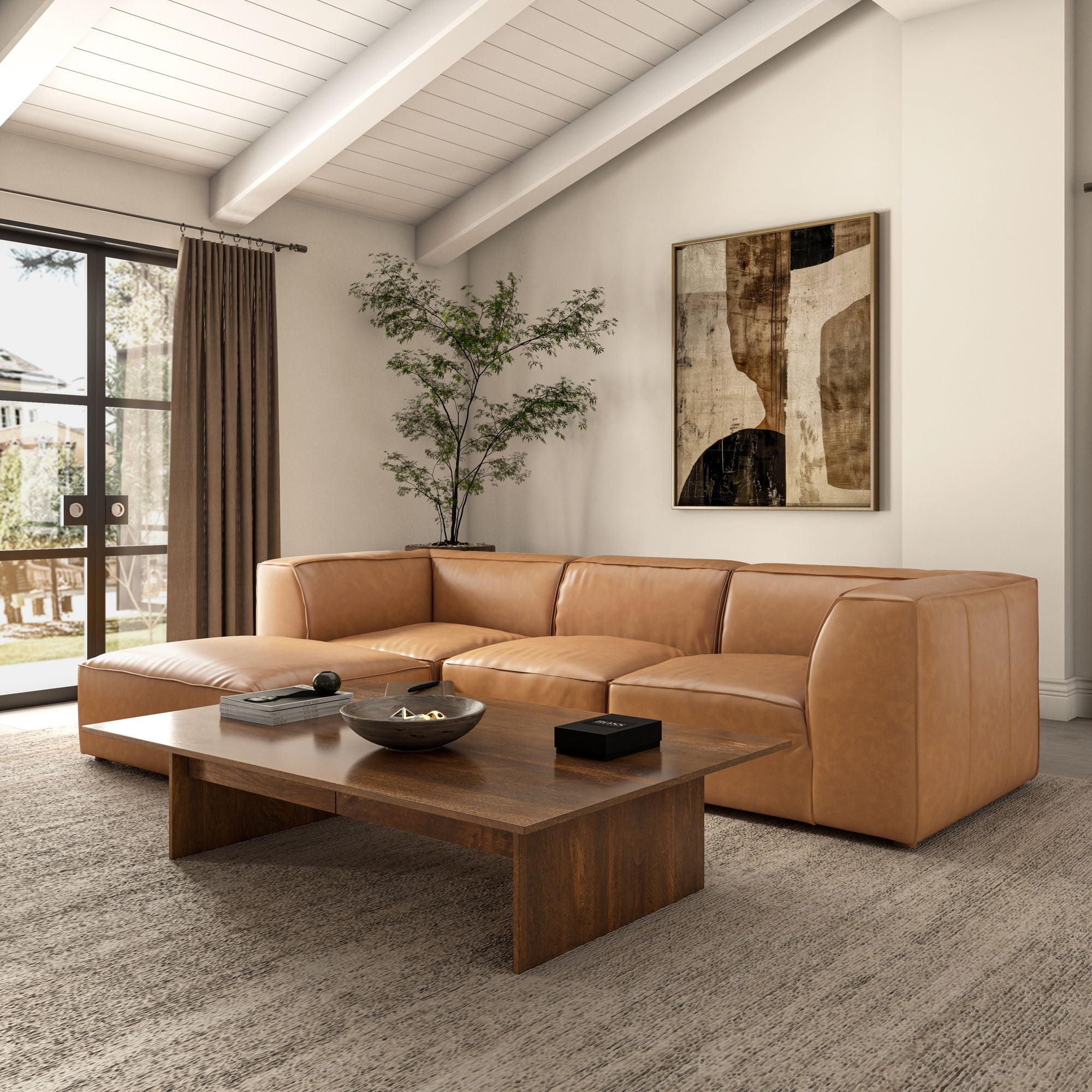 Form - Dream Modular Sectional - Sonoran Tan