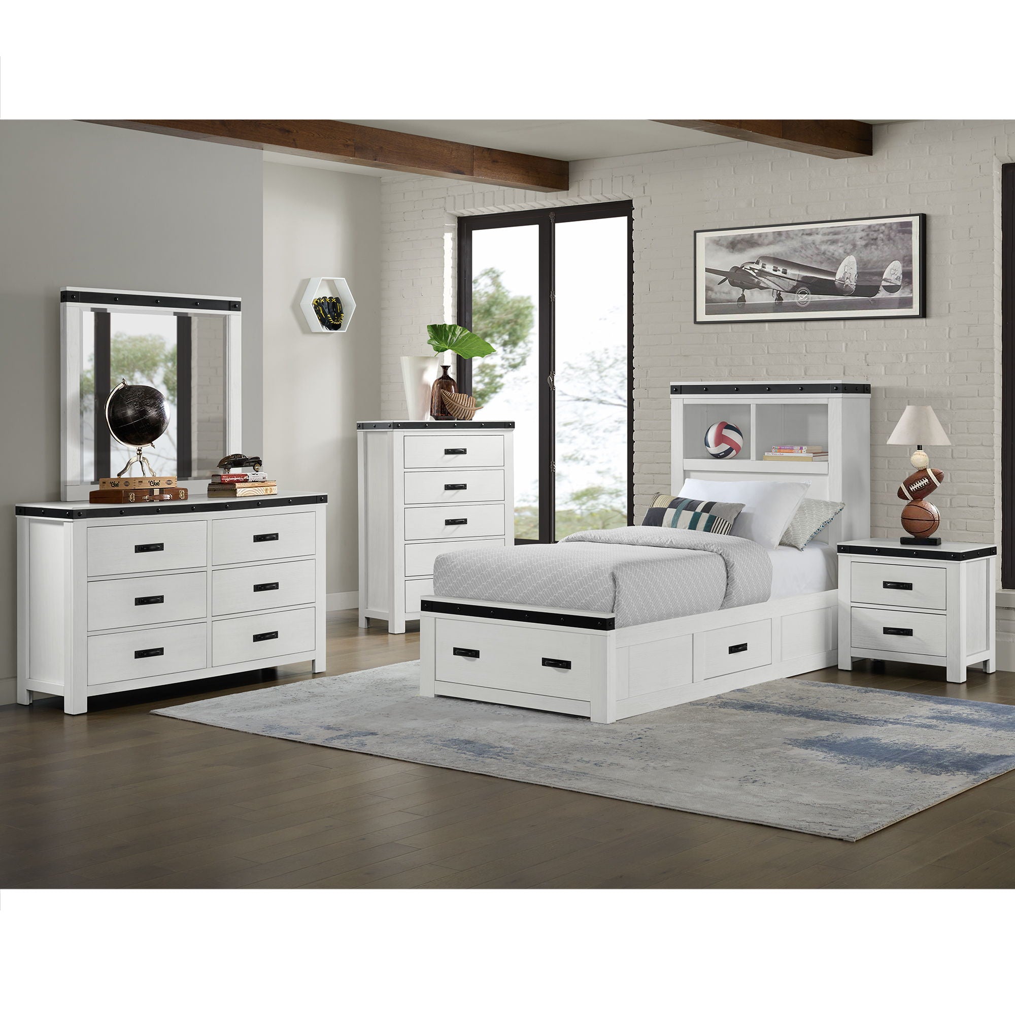 Wade - Youth Platform Storage Bed