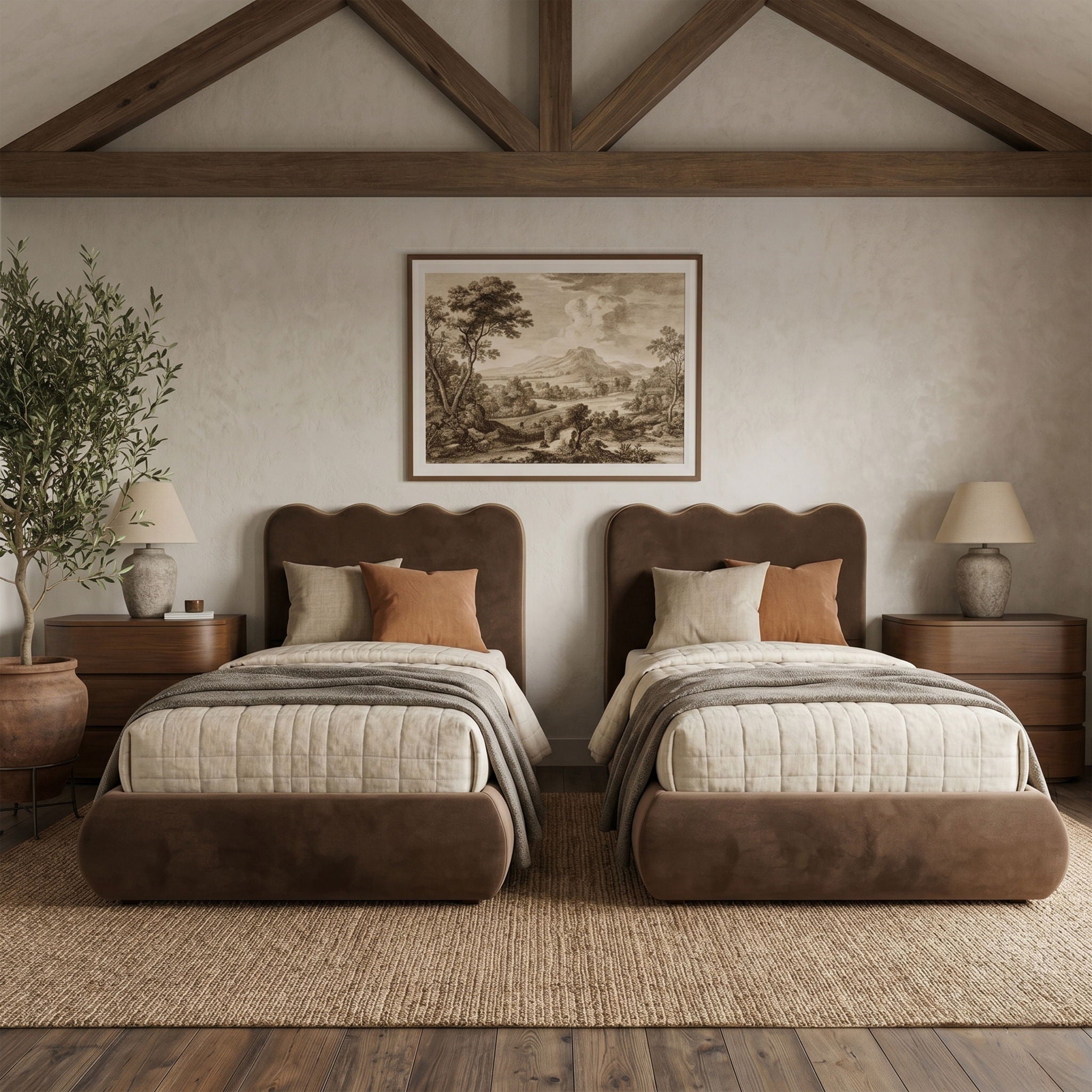 Tempo - Velvet Upholstered Bed