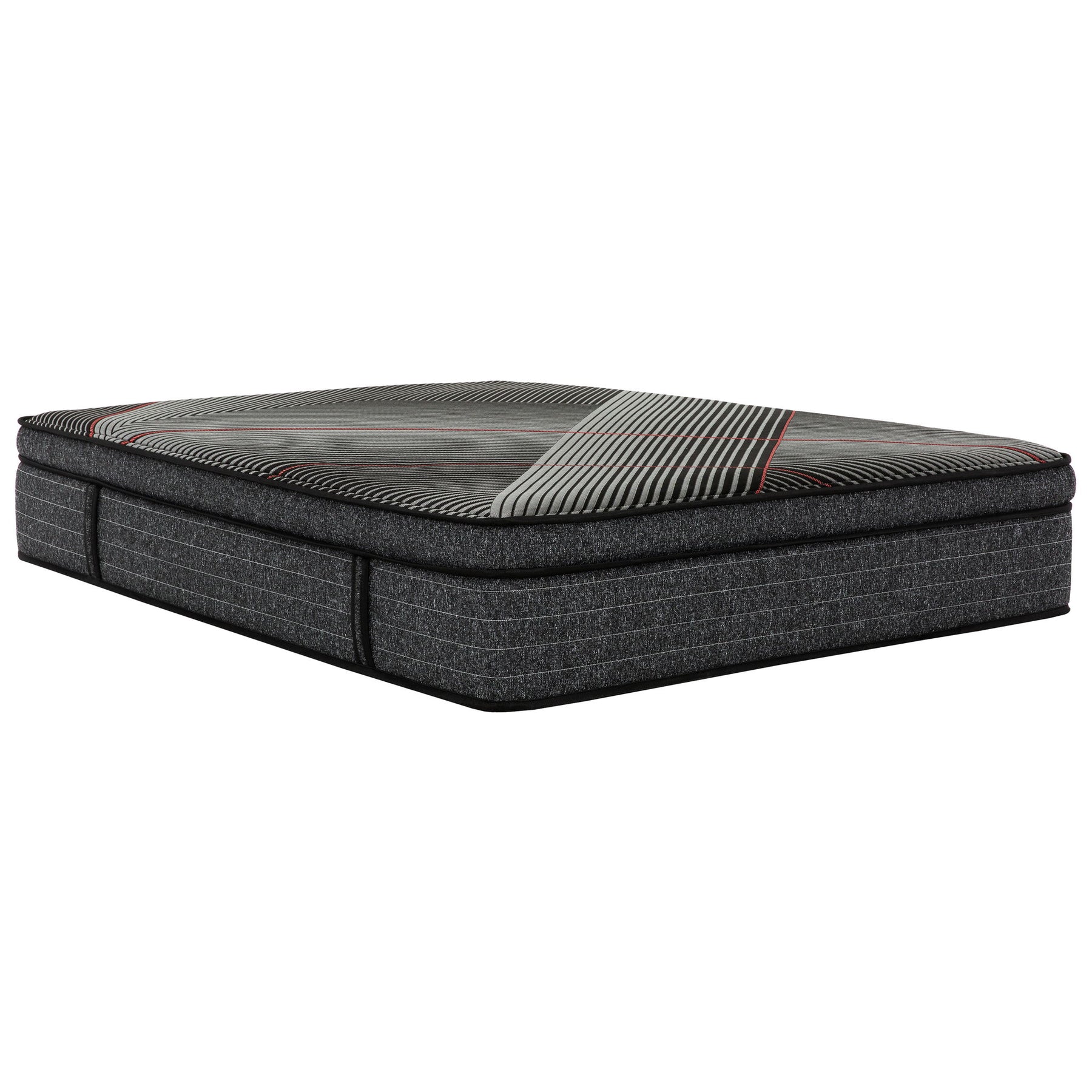 15" Euro Top Gel Memory Foam Hybrid Mattress With Pocket Coils, Cooling & Edge Support - Black - Queen