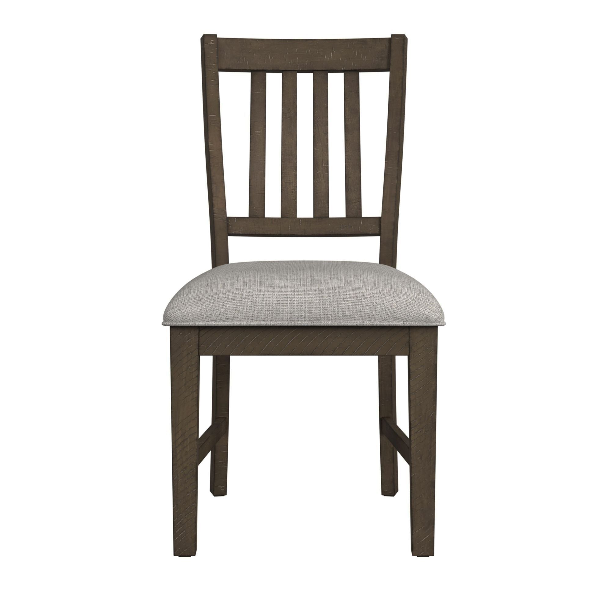 Yellowstone - Dining Side Chair (Set of 2) - Medium Brown / Gray