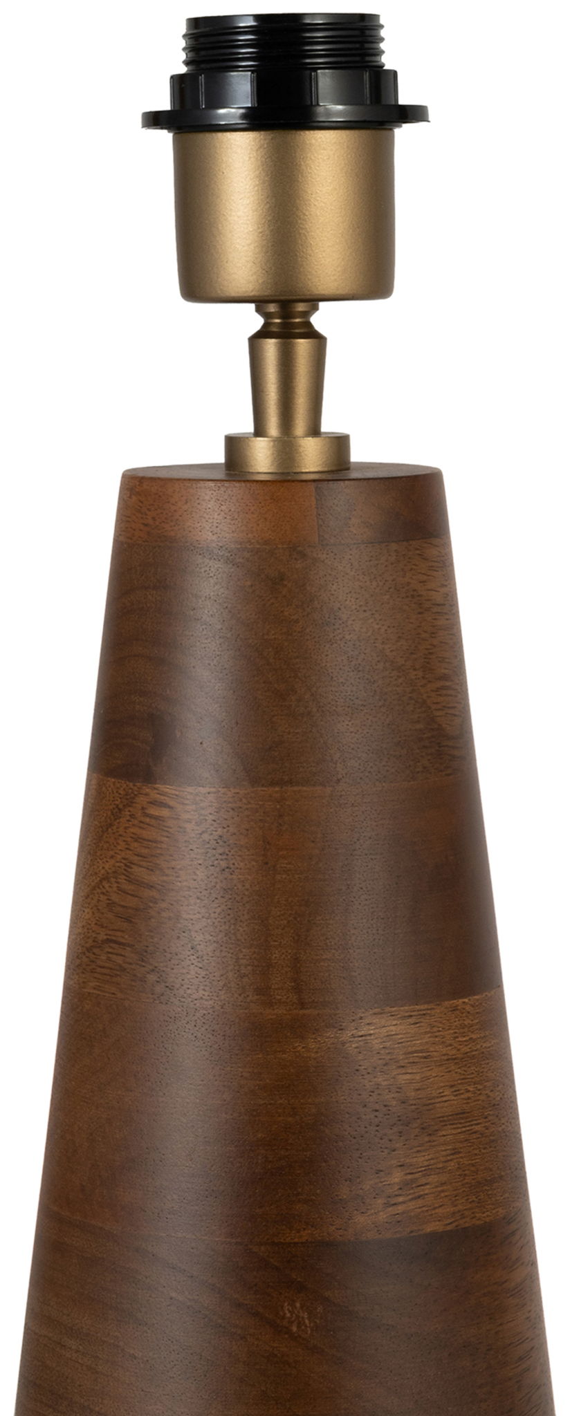 Juniper - Mango Wood Base And Linen Textured Fabric Shade Table Lamp