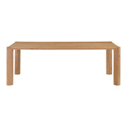 Post - Small Dining Table - Oak Natural