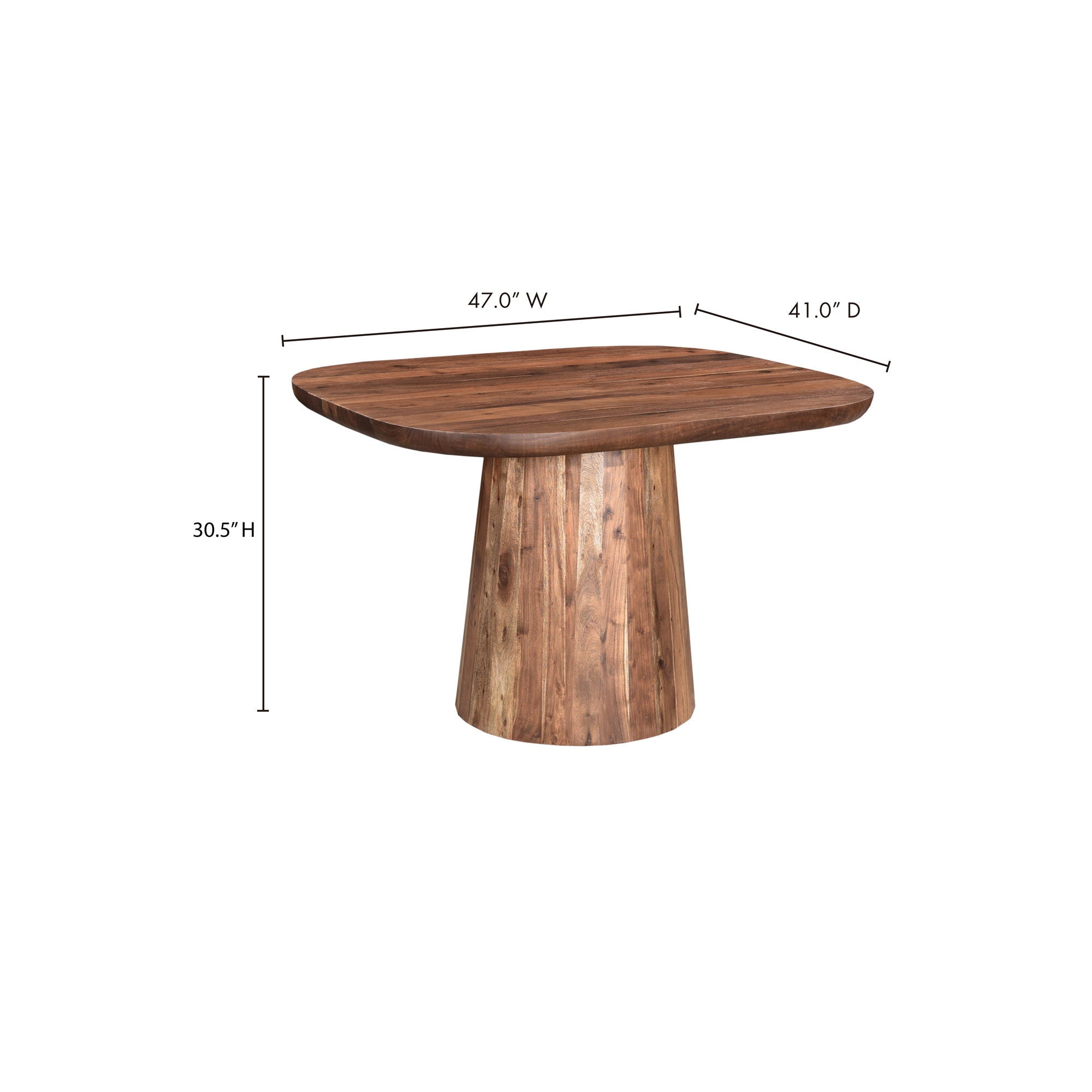Freed - Dining Table - Smoked