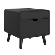Halo - Square Smart End Table - Black