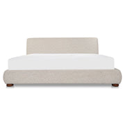Beau - Queen Storage Bed - Speckled Light Gray