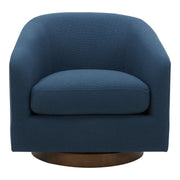 Oscy - Swivel Chair - Dark Atlantic