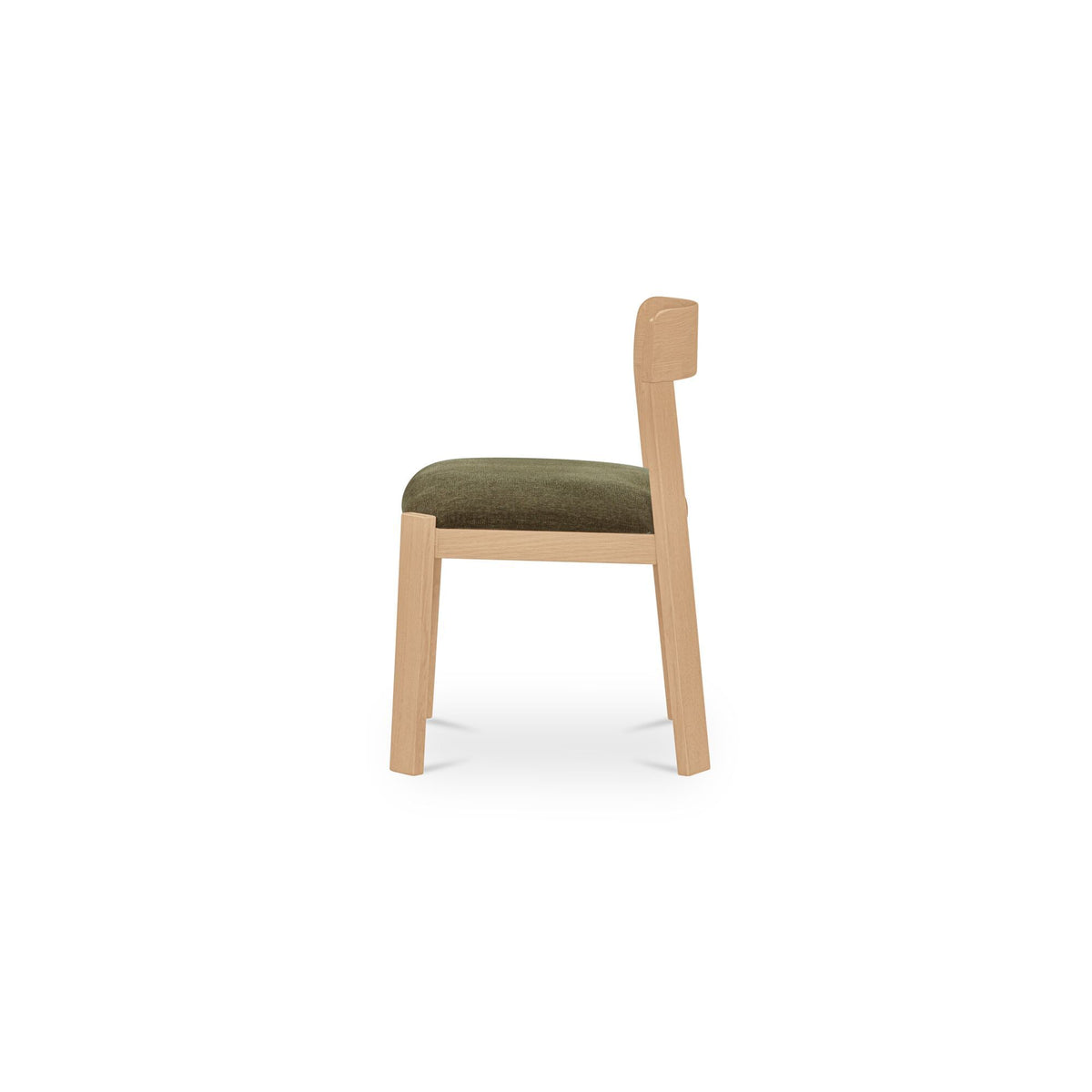 Oli - Dining Chair (Set of 2) - Dark Green / Light Brown