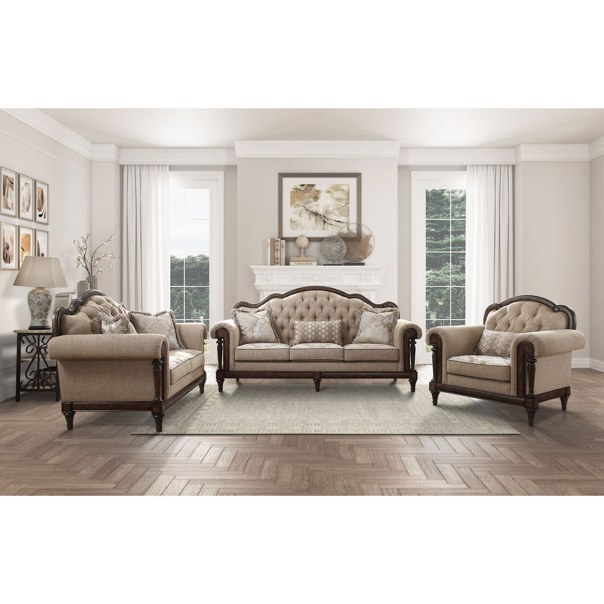 Heath Court - Loveseat - Multicolor